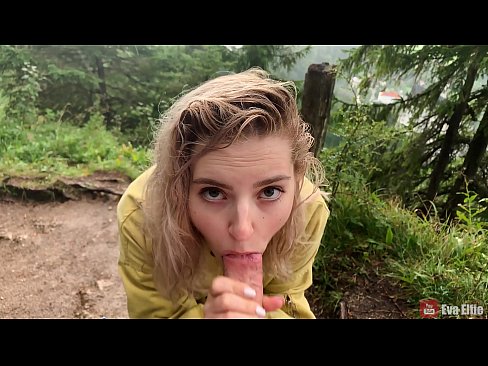 ❤️ Jente svelger cum etter en offentlig blowjob - Eva Elfi ❤️❌ Russisk porno hos oss ❤